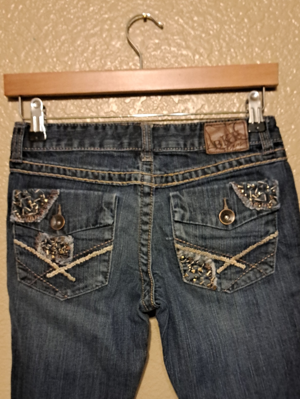 BKE Women's Dark Blue Cropped Ankle Jeans. Size 26 Lexi. - Picture 4 of 13